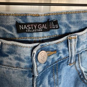 Nasty Gal Jeans Split Hem